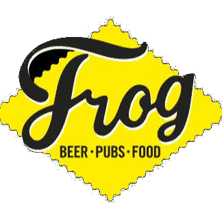 Frog Beer Pubs Food client brand logo